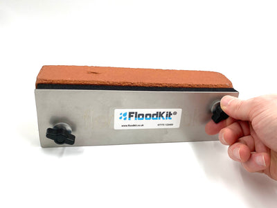 Air Brick Cover Flood Prevention Reusable Metal Plate - Floodkit Air Brick Cover 215 x 65mm